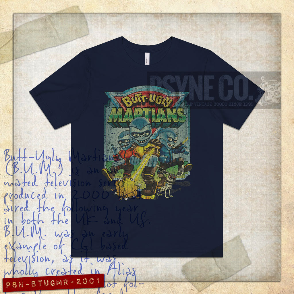 Butt-Ugly Martians 2001 Vintage Men's T-Shirt