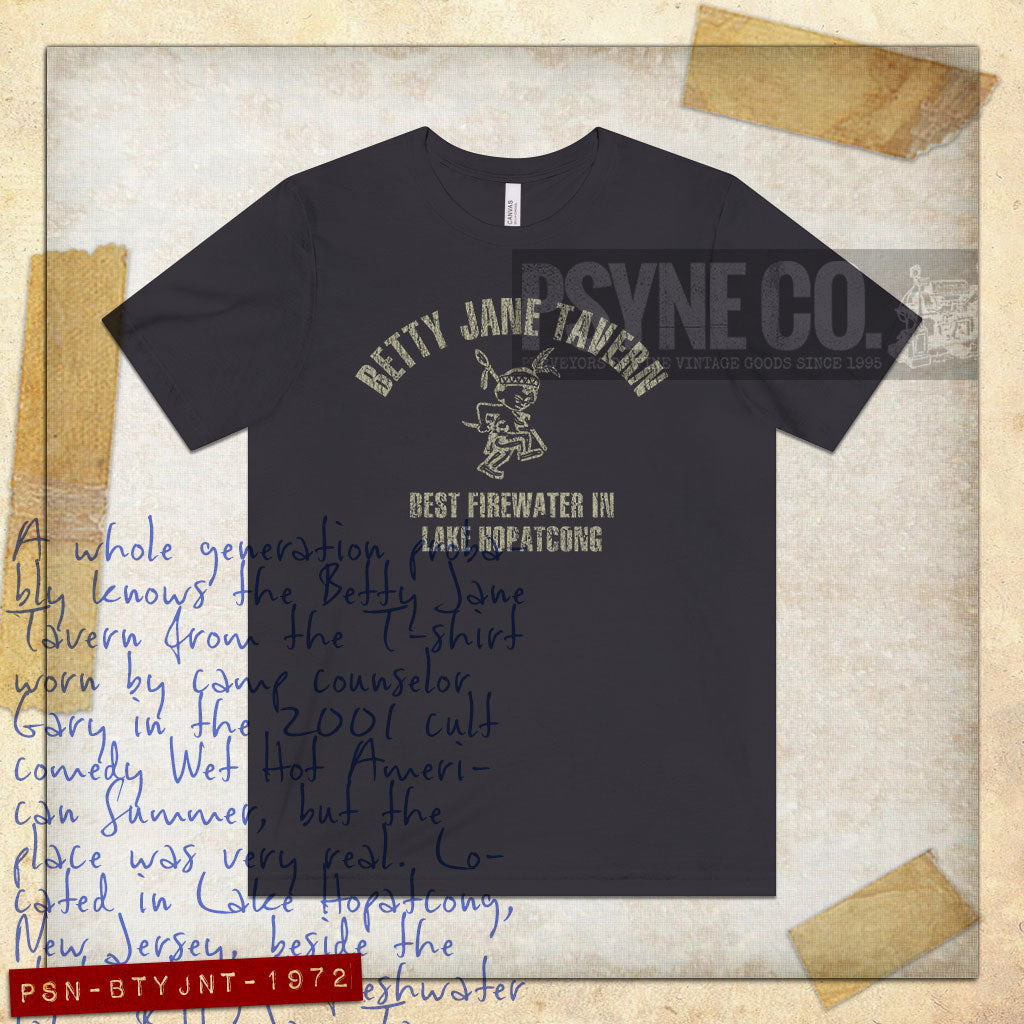 Betty Jane Tavern 1972 F/B Vintage Men's T-Shirt