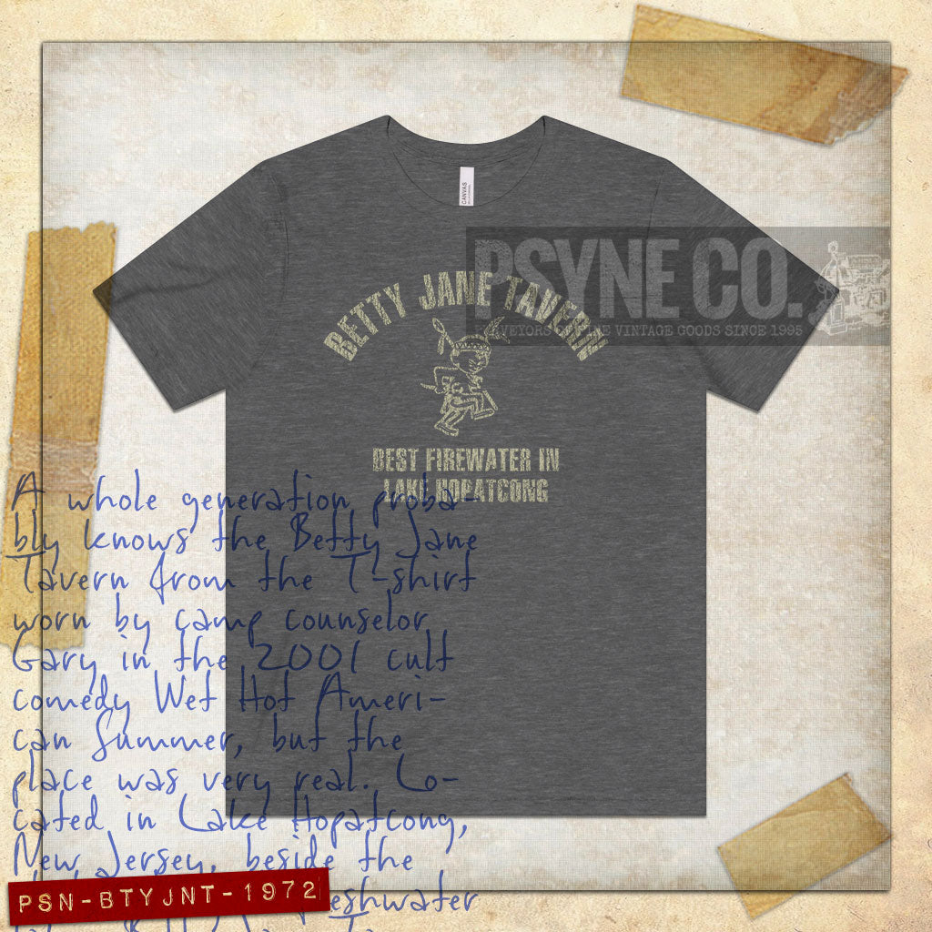 Betty Jane Tavern 1972 F/B Vintage Men's T-Shirt