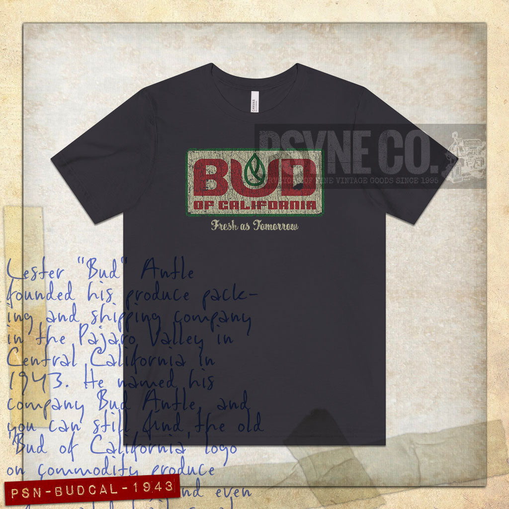 Bud of California 1943 Vintage Men's T-Shirt