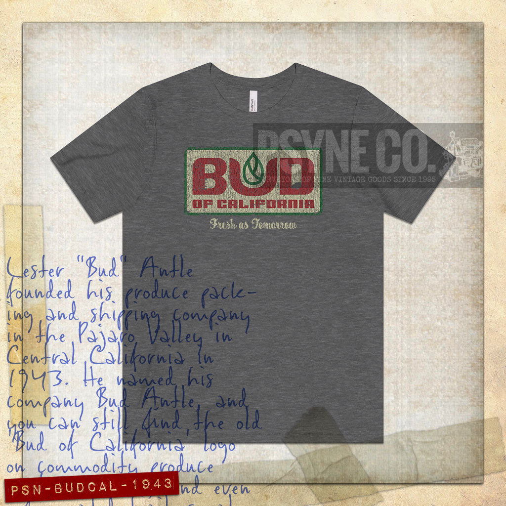 Bud of California 1943 Vintage Men's T-Shirt