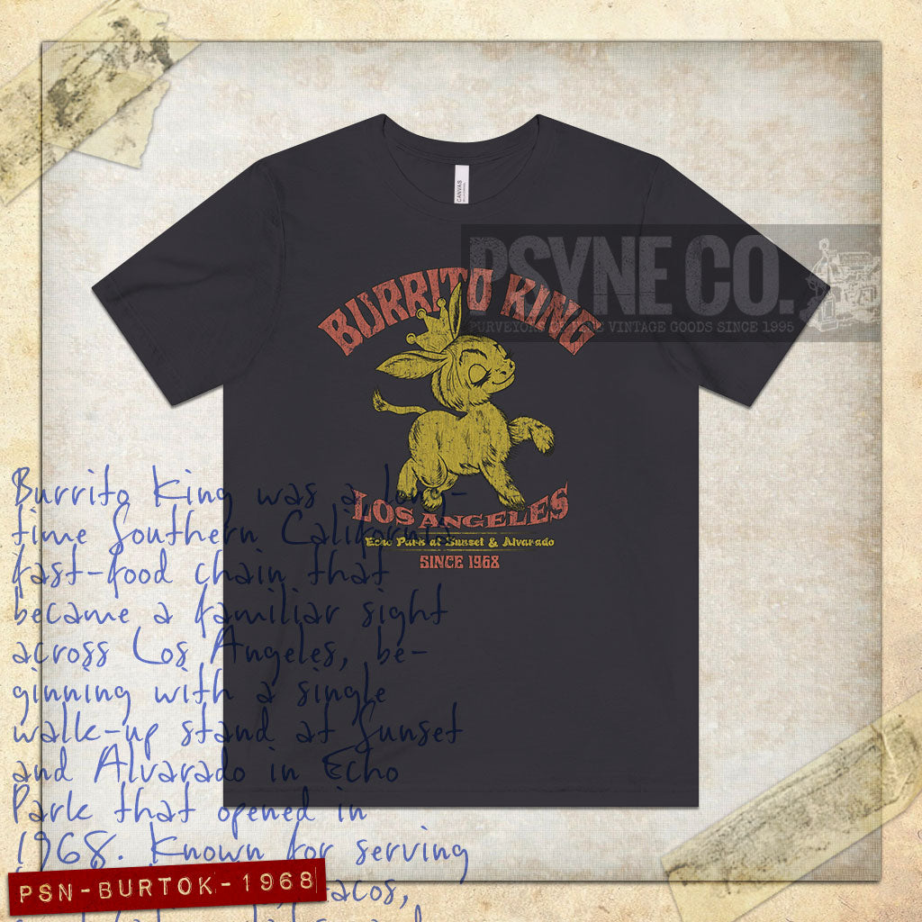 Burrito King 1968 Vintage Men’s T-Shirt