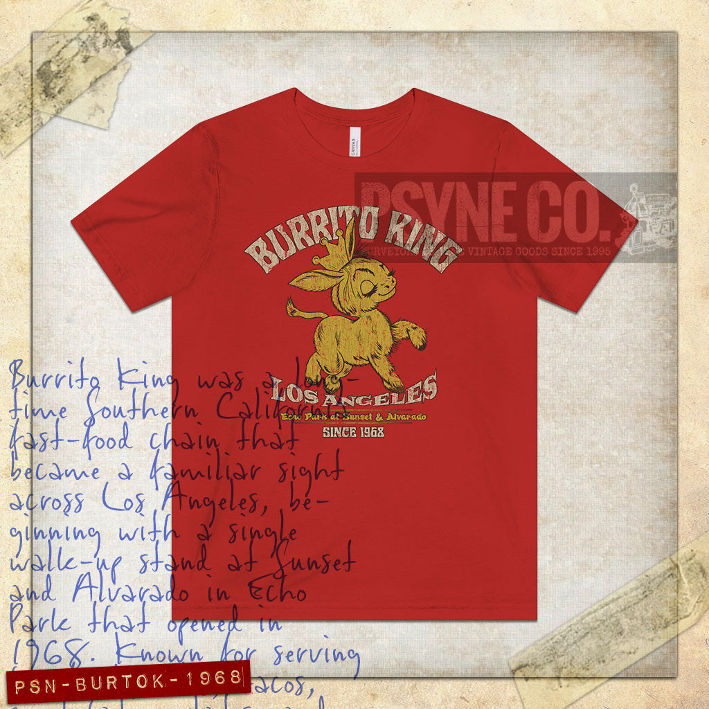 Burrito King 1968 Vintage Men’s T-Shirt