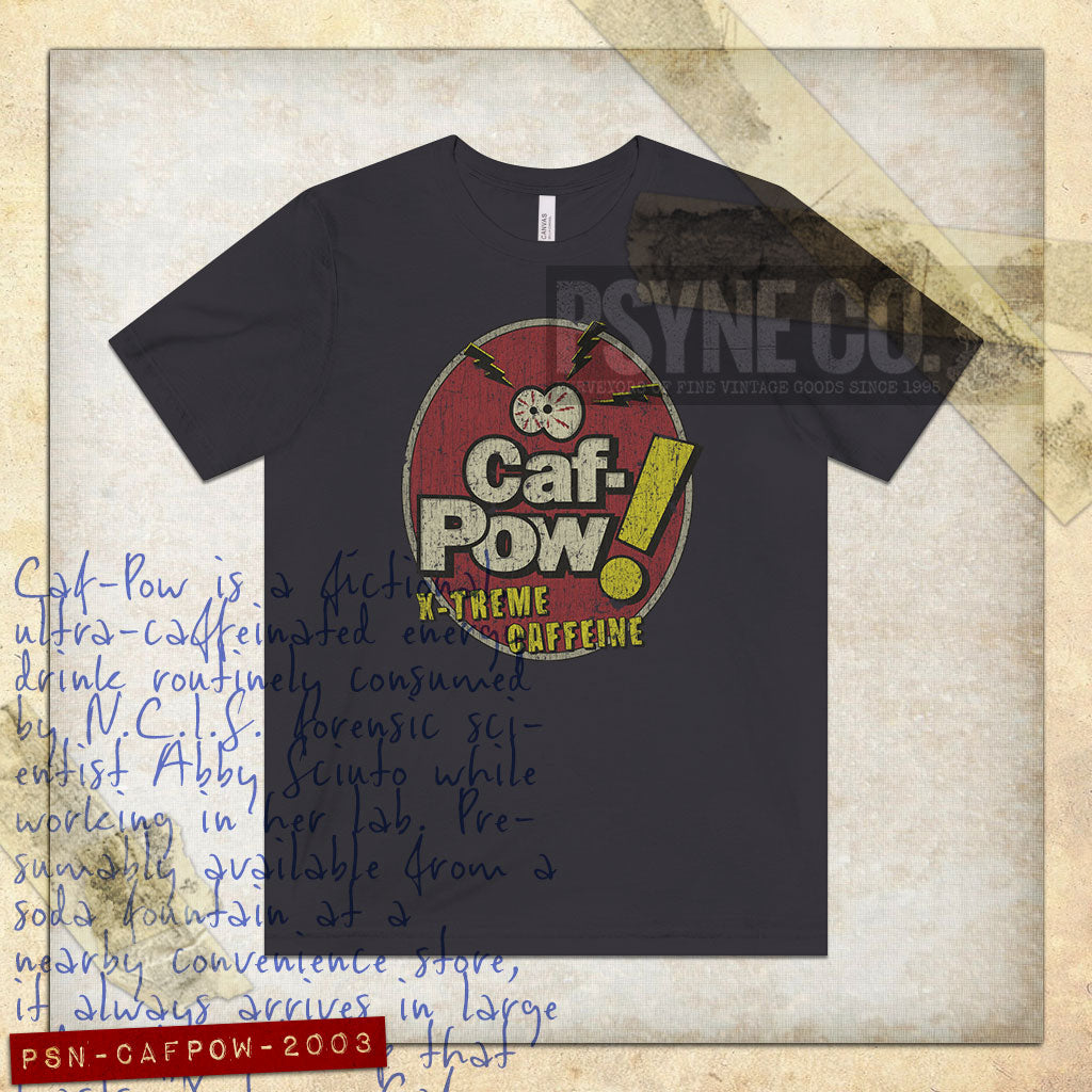Caf-Pow X-Treme Caffeine 2003 Vintage Men's T-Shirt