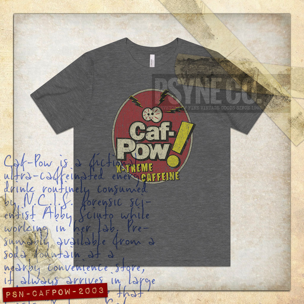 Caf-Pow X-Treme Caffeine 2003 Vintage Men's T-Shirt