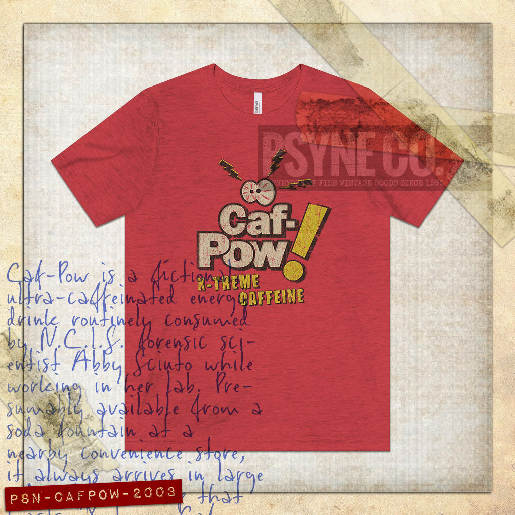 Caf-Pow X-Treme Caffeine 2003 Vintage Men's T-Shirt