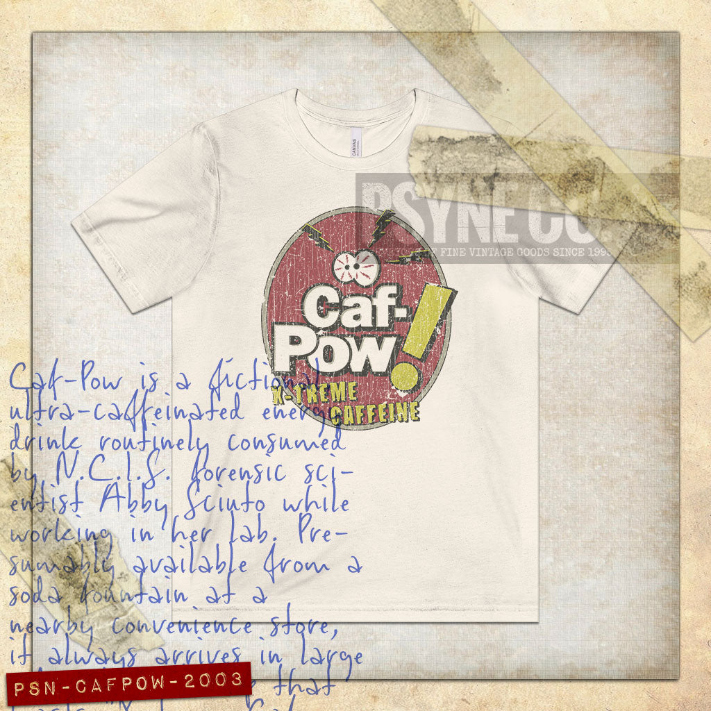 Caf-Pow X-Treme Caffeine 2003 Vintage Men's T-Shirt