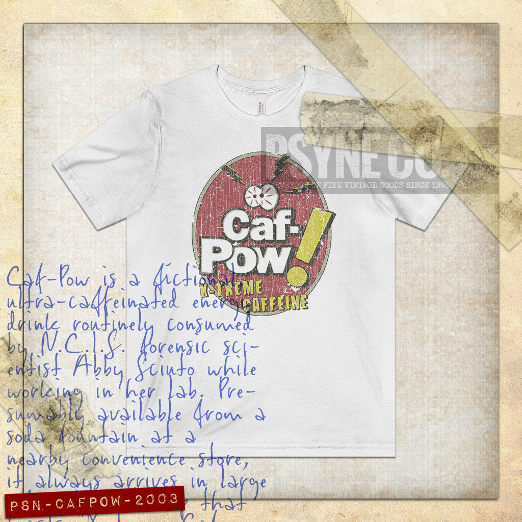 Caf-Pow X-Treme Caffeine 2003 Vintage Men's T-Shirt