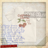 California Cherries Sweet and Wild 1987 Vintage Men's T-Shirt