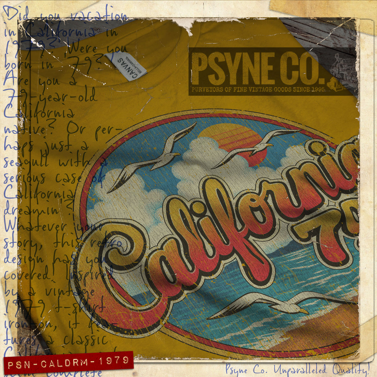 California Dreamin' 1979 Vintage Men's T-Shirt