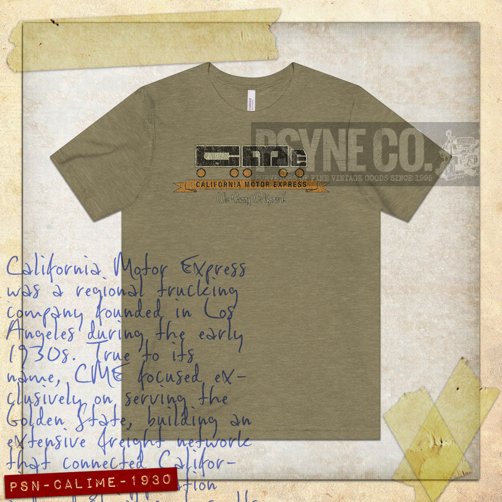 California Motor Express (CME) 1930 Vintage Men’s T-Shirt