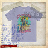 California Surf Warrior 1987 Vintage Men's T-Shirt