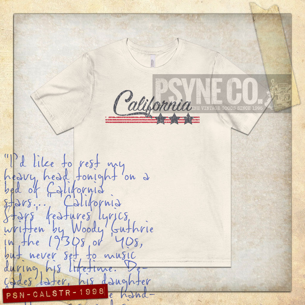 California Stars 1998 Vintage Men's T-Shirt