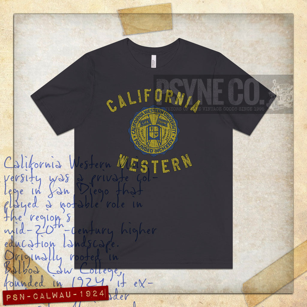 California Western University 1924 Vintage Men's T-Shirt