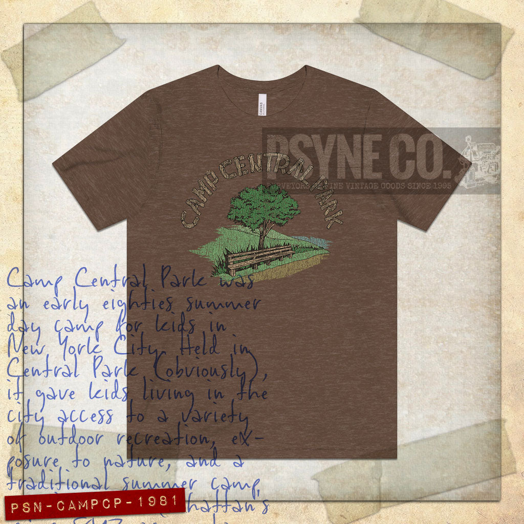 Camp Central Park 1981 Vintage Men's T-Shirt