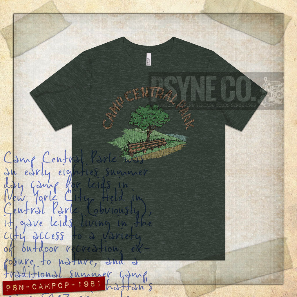 Camp Central Park 1981 Vintage Men's T-Shirt