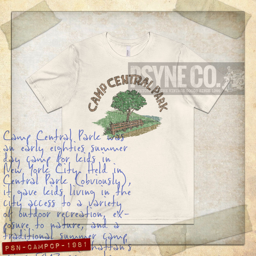 Camp Central Park 1981 Vintage Men's T-Shirt