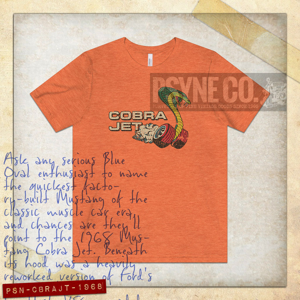 Cobra Jet 1968 Vintage Men's T-Shirt