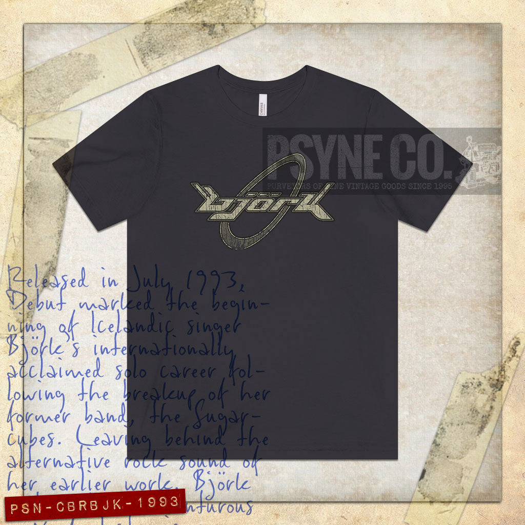 CyberBjörk Debut 1993 Vintage Men's T-Shirt