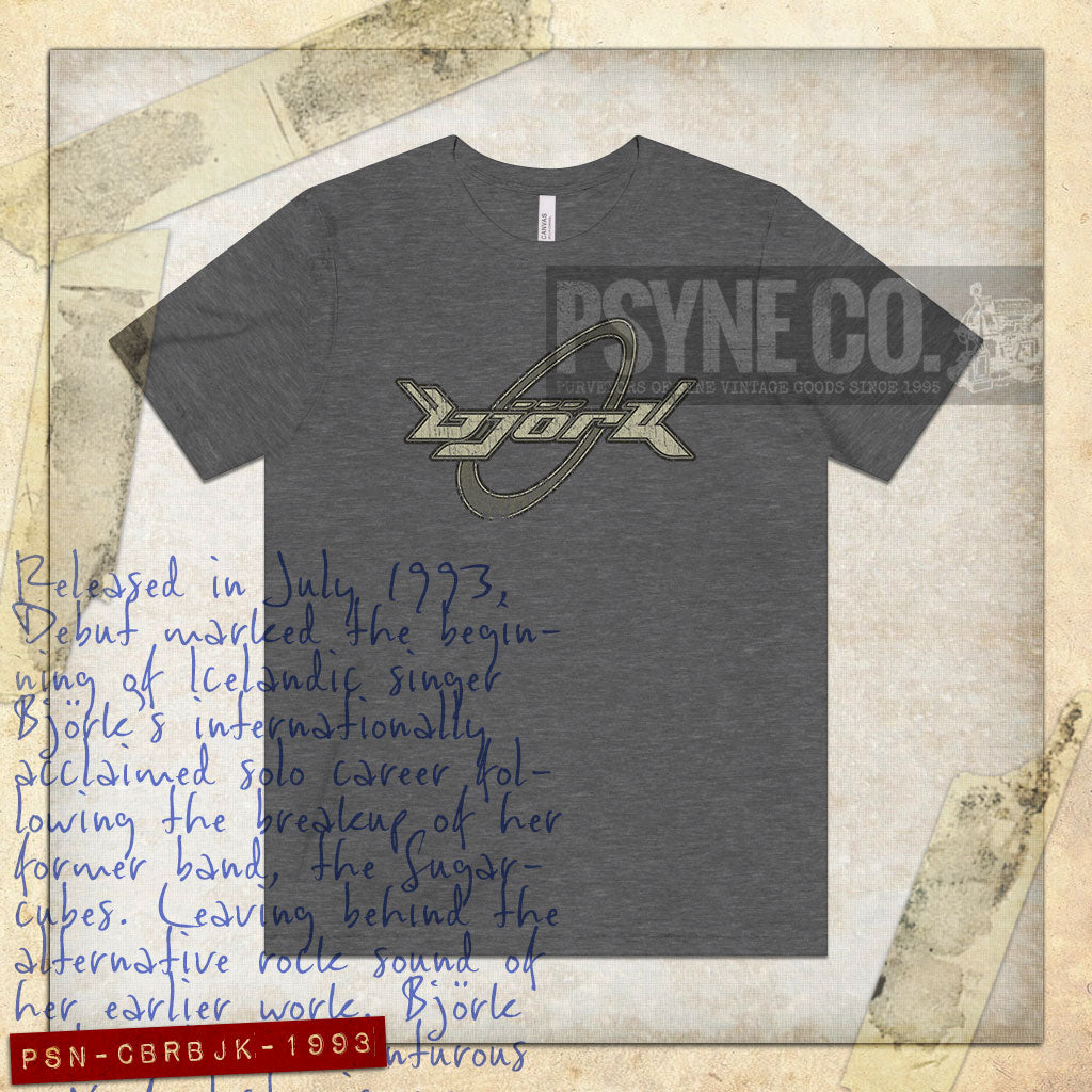 CyberBjörk Debut 1993 Vintage Men's T-Shirt