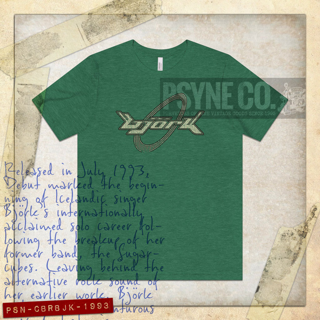 CyberBjörk Debut 1993 Vintage Men's T-Shirt