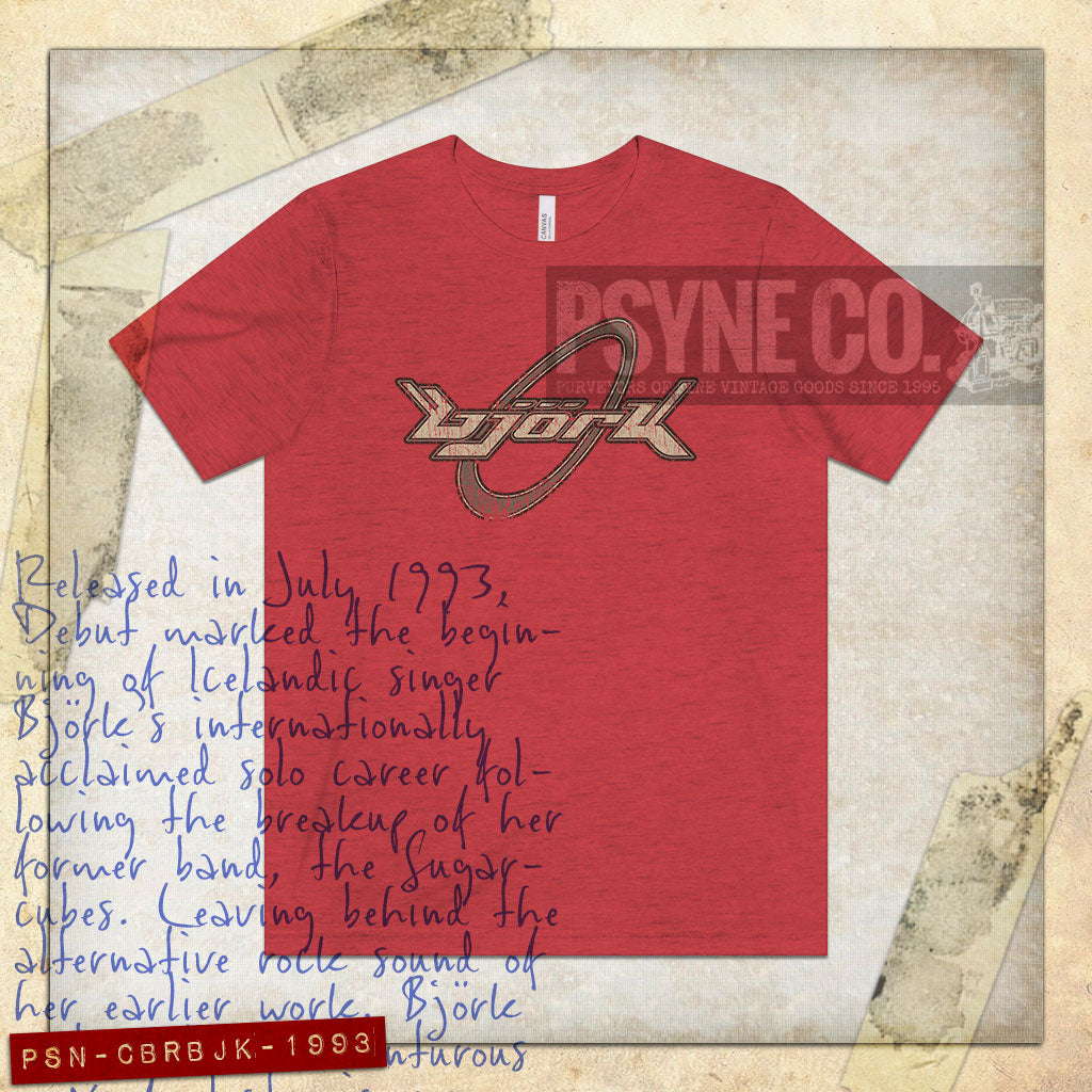 CyberBjörk Debut 1993 Vintage Men's T-Shirt