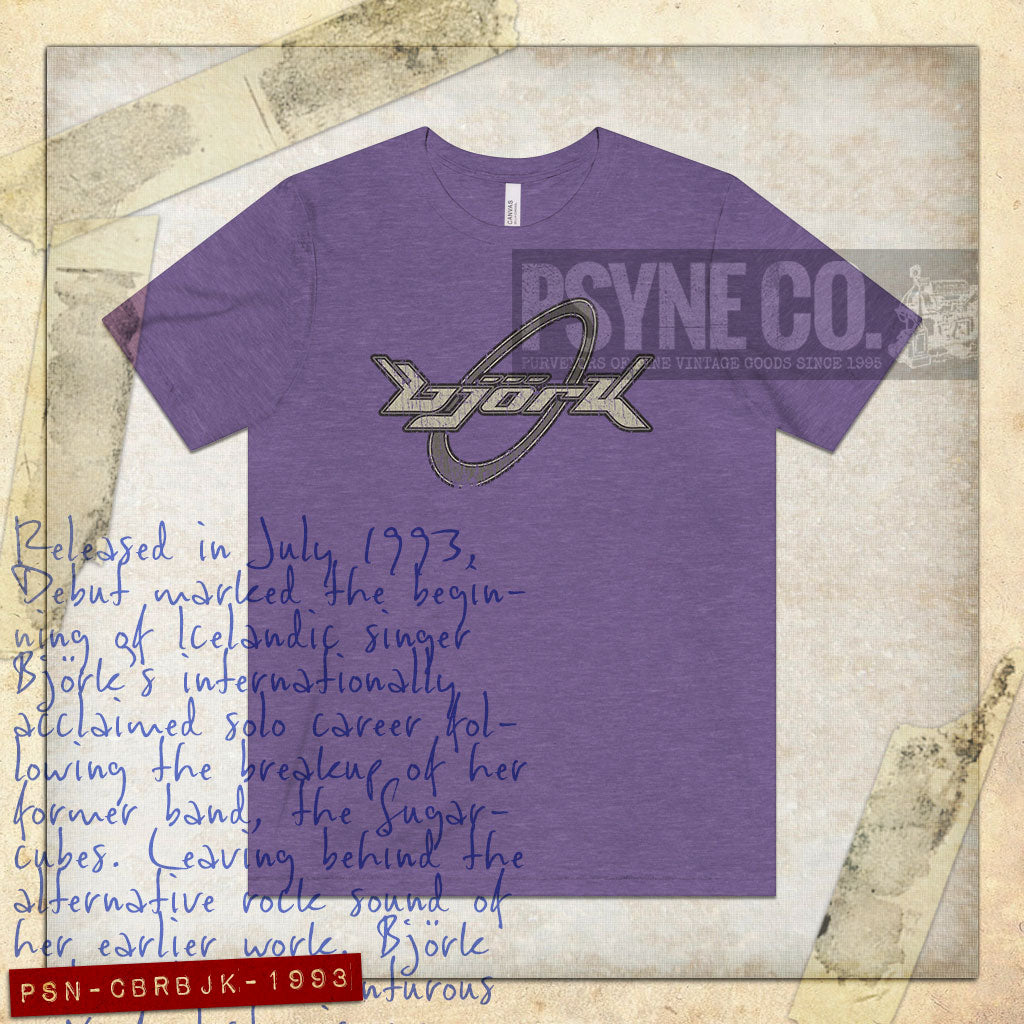 CyberBjörk Debut 1993 Vintage Men's T-Shirt
