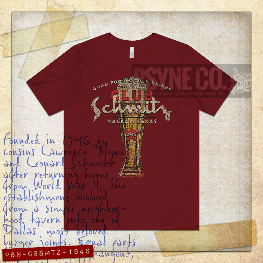 Club Schmitz Dallas Vintage Men’s T-Shirt