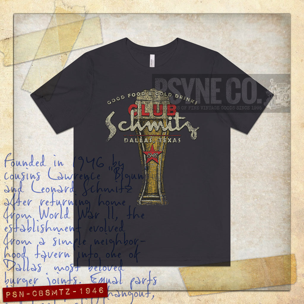 Club Schmitz Dallas Vintage Men’s T-Shirt
