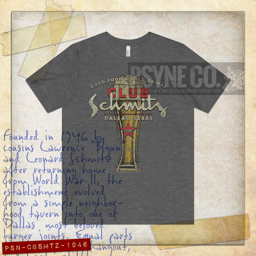 Club Schmitz Dallas Vintage Men’s T-Shirt