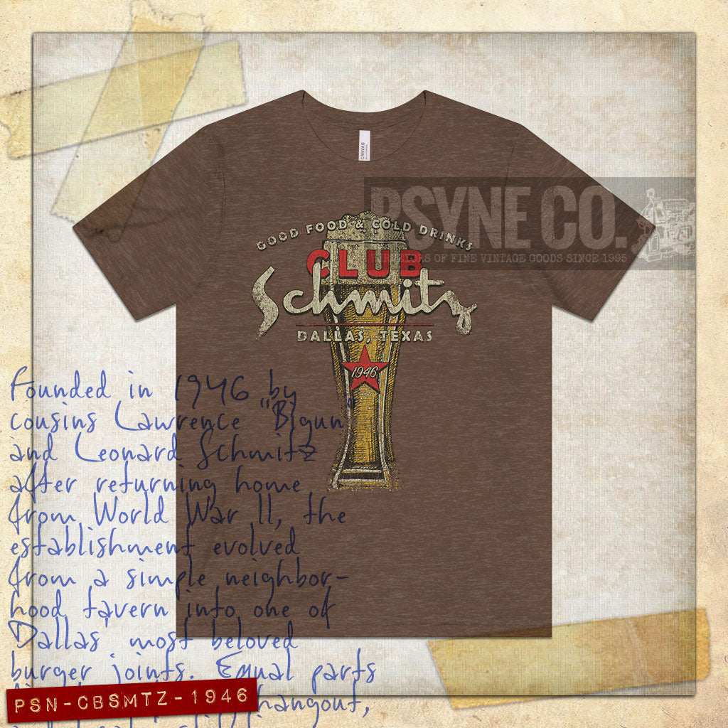 Club Schmitz Dallas Vintage Men’s T-Shirt