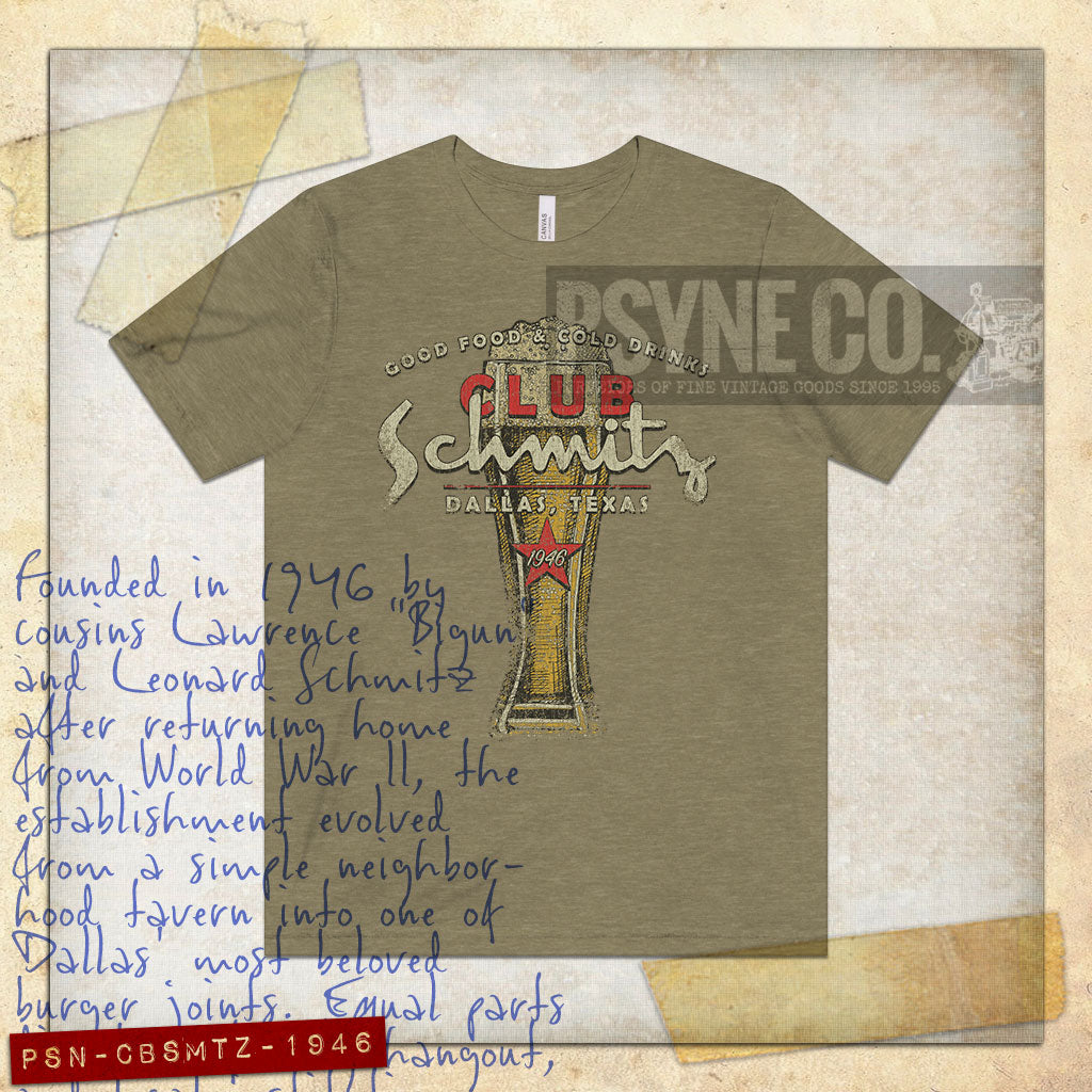 Club Schmitz Dallas Vintage Men’s T-Shirt