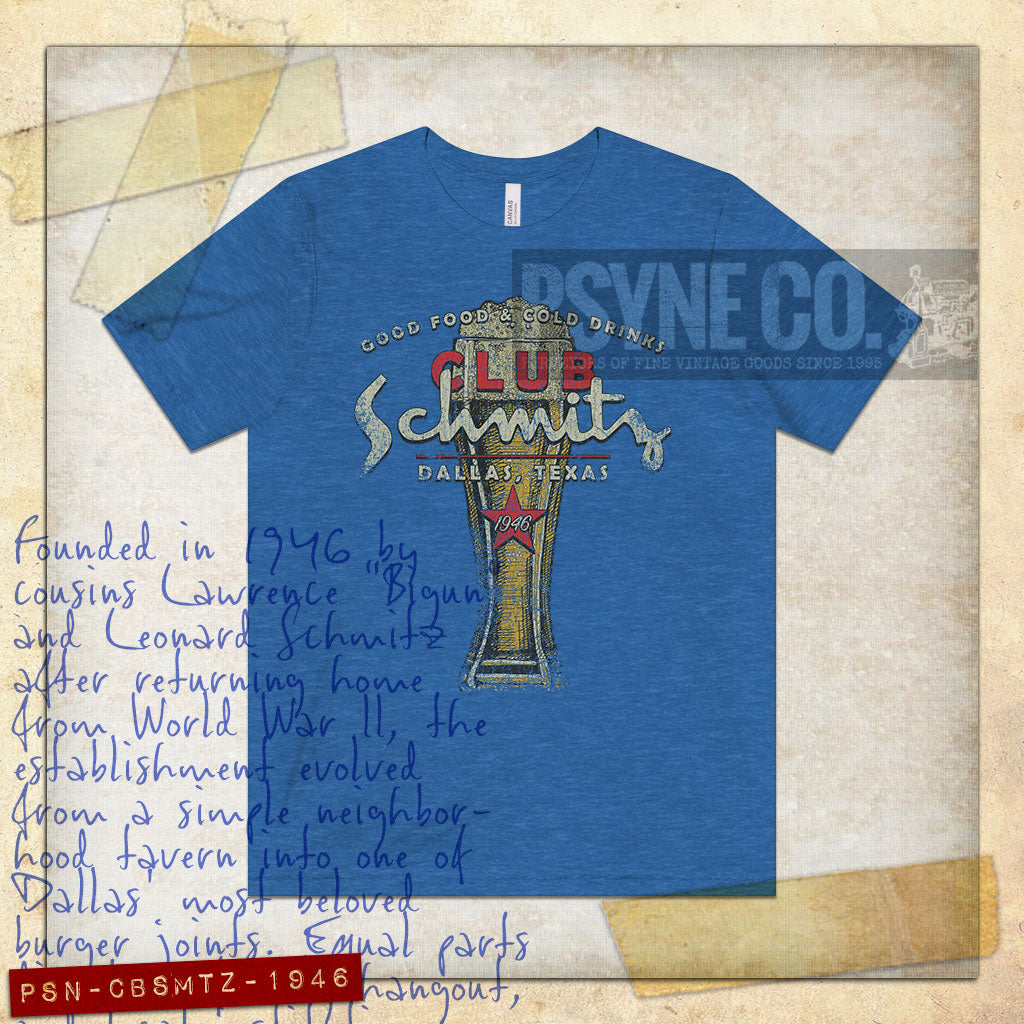 Club Schmitz Dallas Vintage Men’s T-Shirt