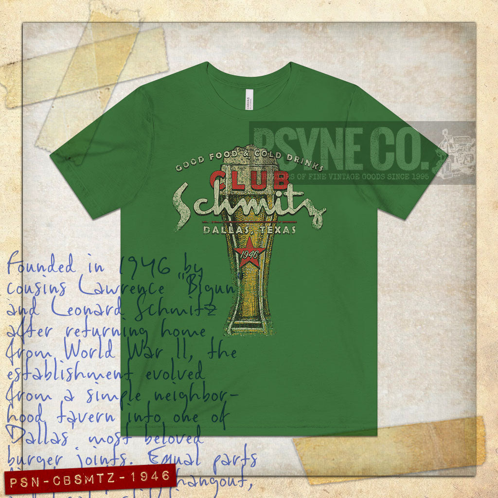 Club Schmitz Dallas Vintage Men’s T-Shirt
