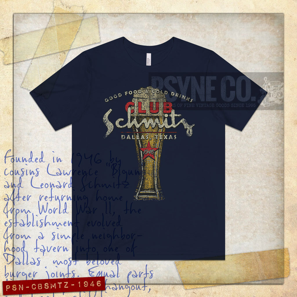 Club Schmitz Dallas Vintage Men’s T-Shirt