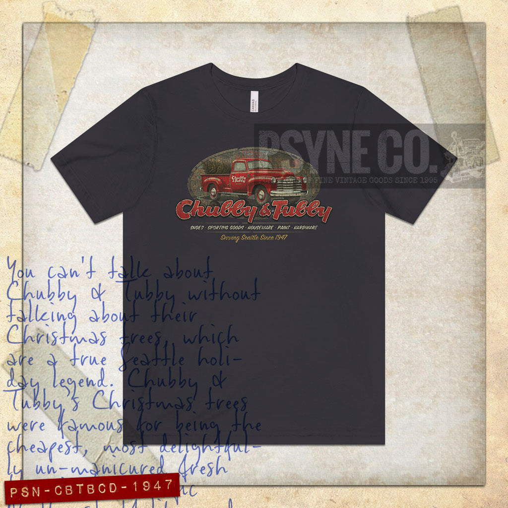 Chubby & Tubby Christmas Delivery 1947 Vintage Men’s T-Shirt