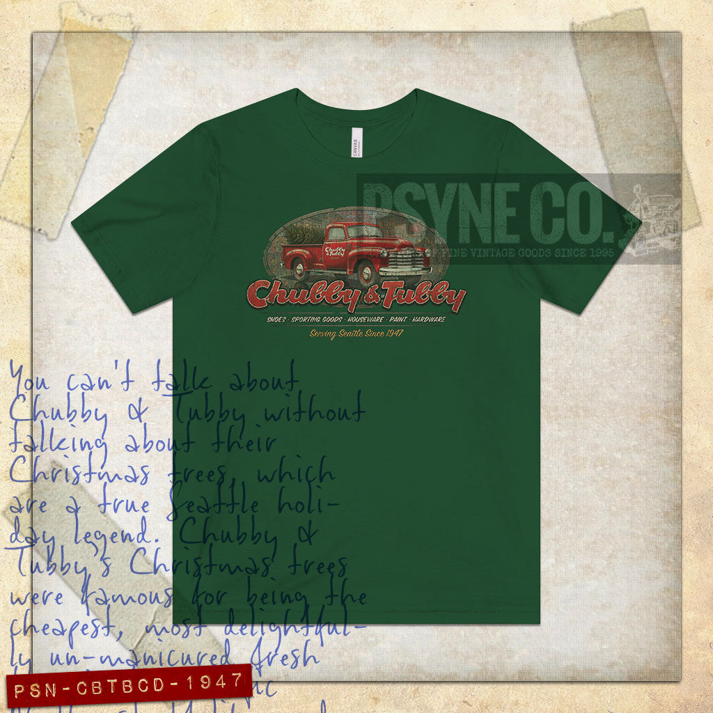 Chubby & Tubby Christmas Delivery 1947 Vintage Men’s T-Shirt
