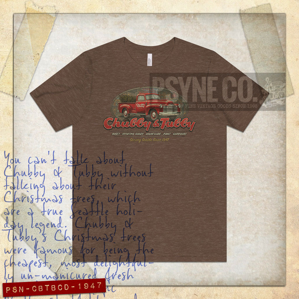 Chubby & Tubby Christmas Delivery 1947 Vintage Men’s T-Shirt