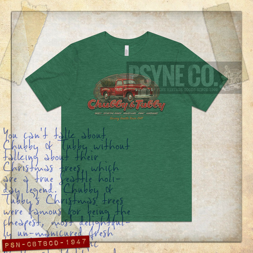 Chubby & Tubby Christmas Delivery 1947 Vintage Men’s T-Shirt