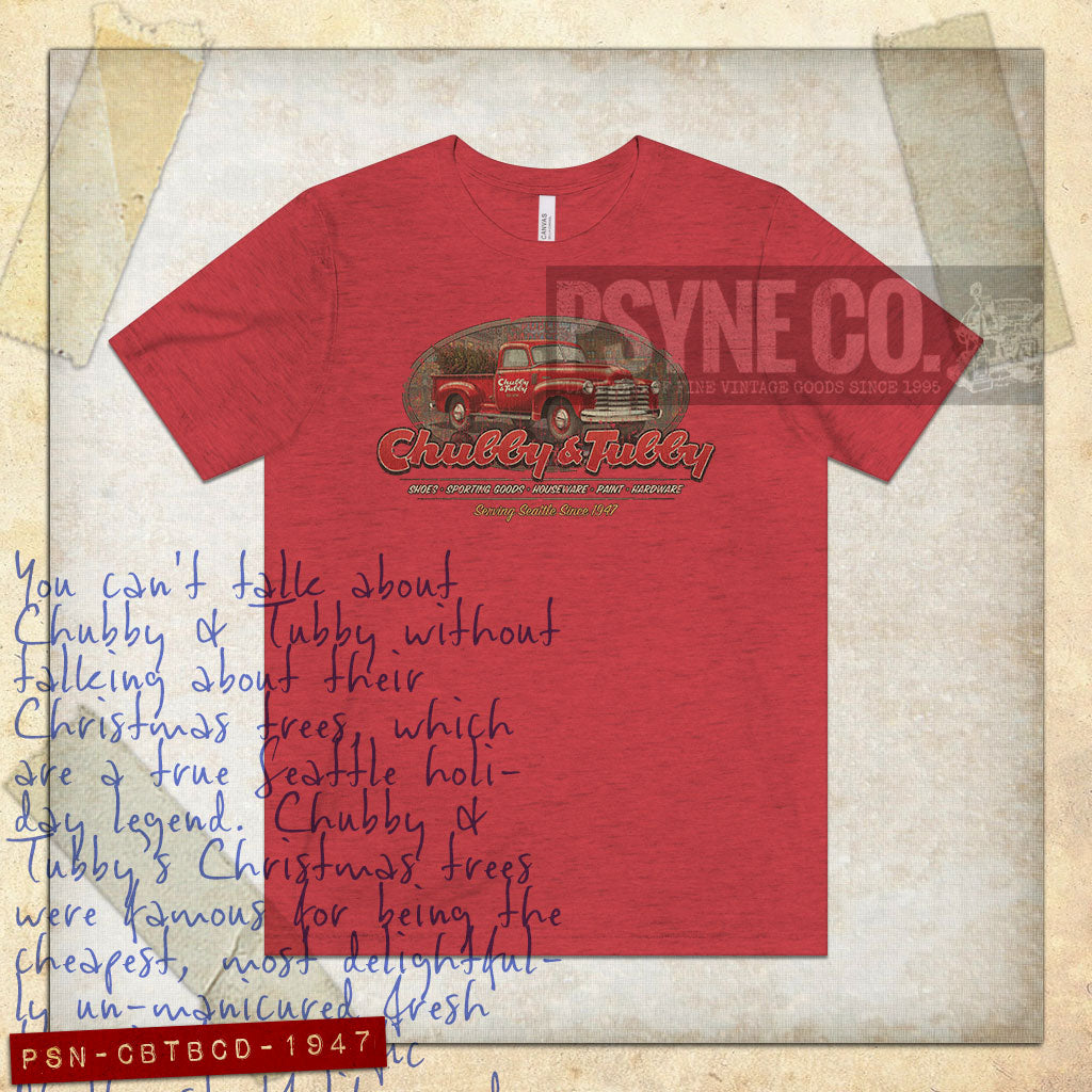 Chubby & Tubby Christmas Delivery 1947 Vintage Men’s T-Shirt