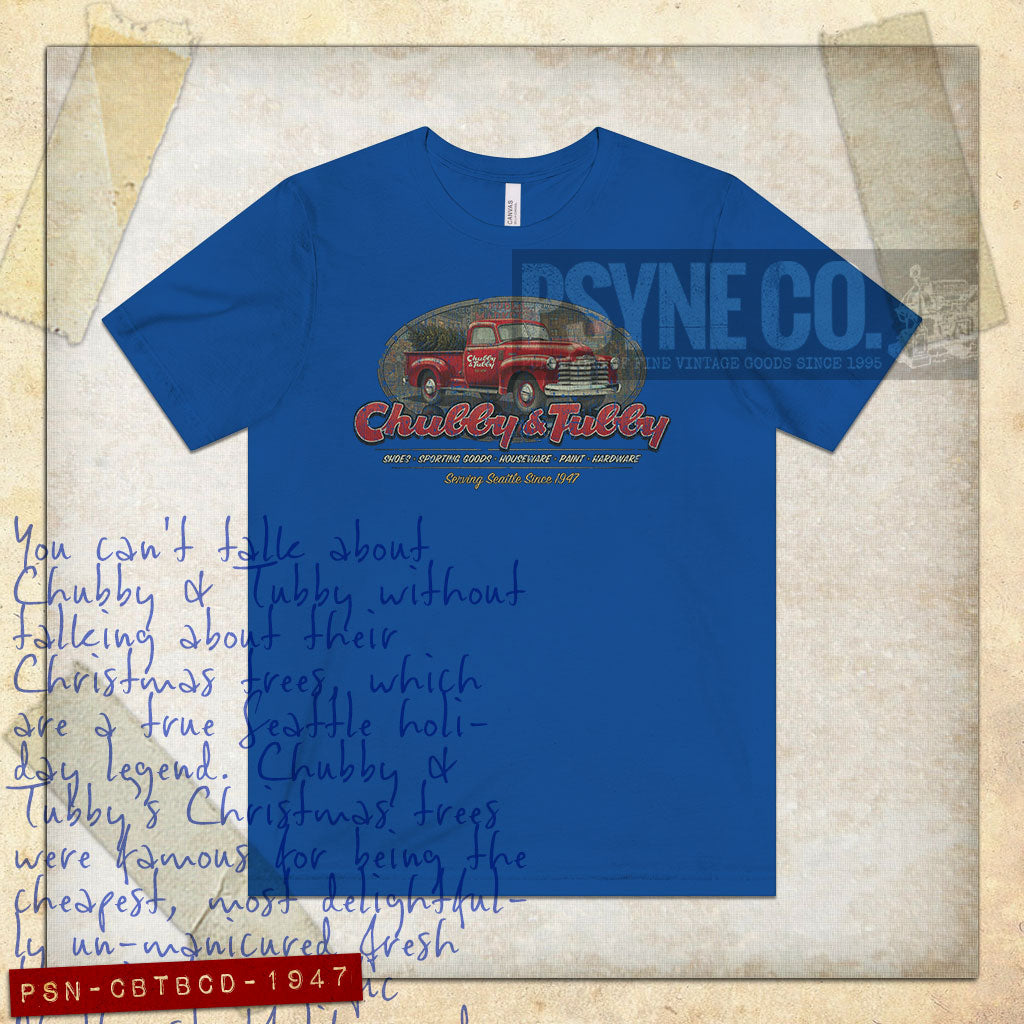 Chubby & Tubby Christmas Delivery 1947 Vintage Men’s T-Shirt