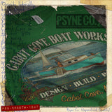 Cabot Cove Boat Works 1947 Vintage Men's T-Shirt