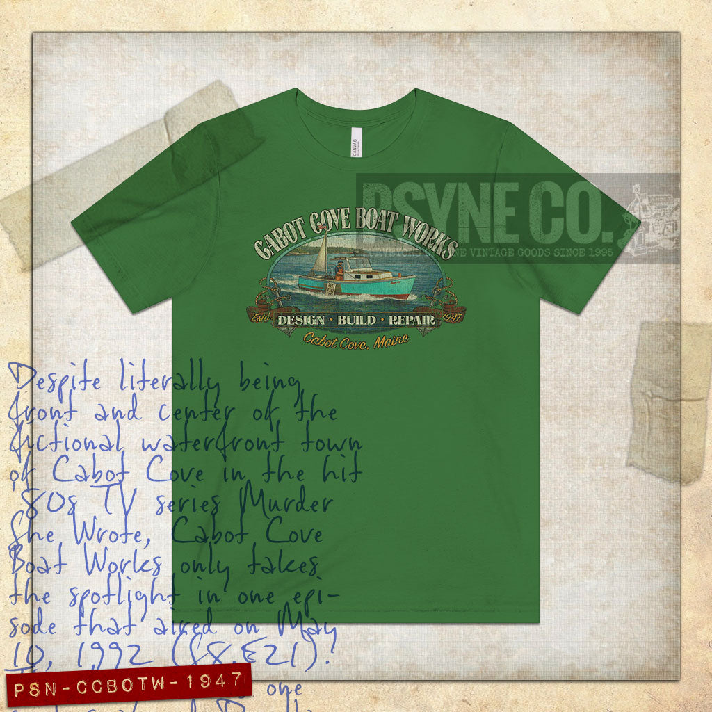 Cabot Cove Boat Works 1947 Vintage Men's T-Shirt