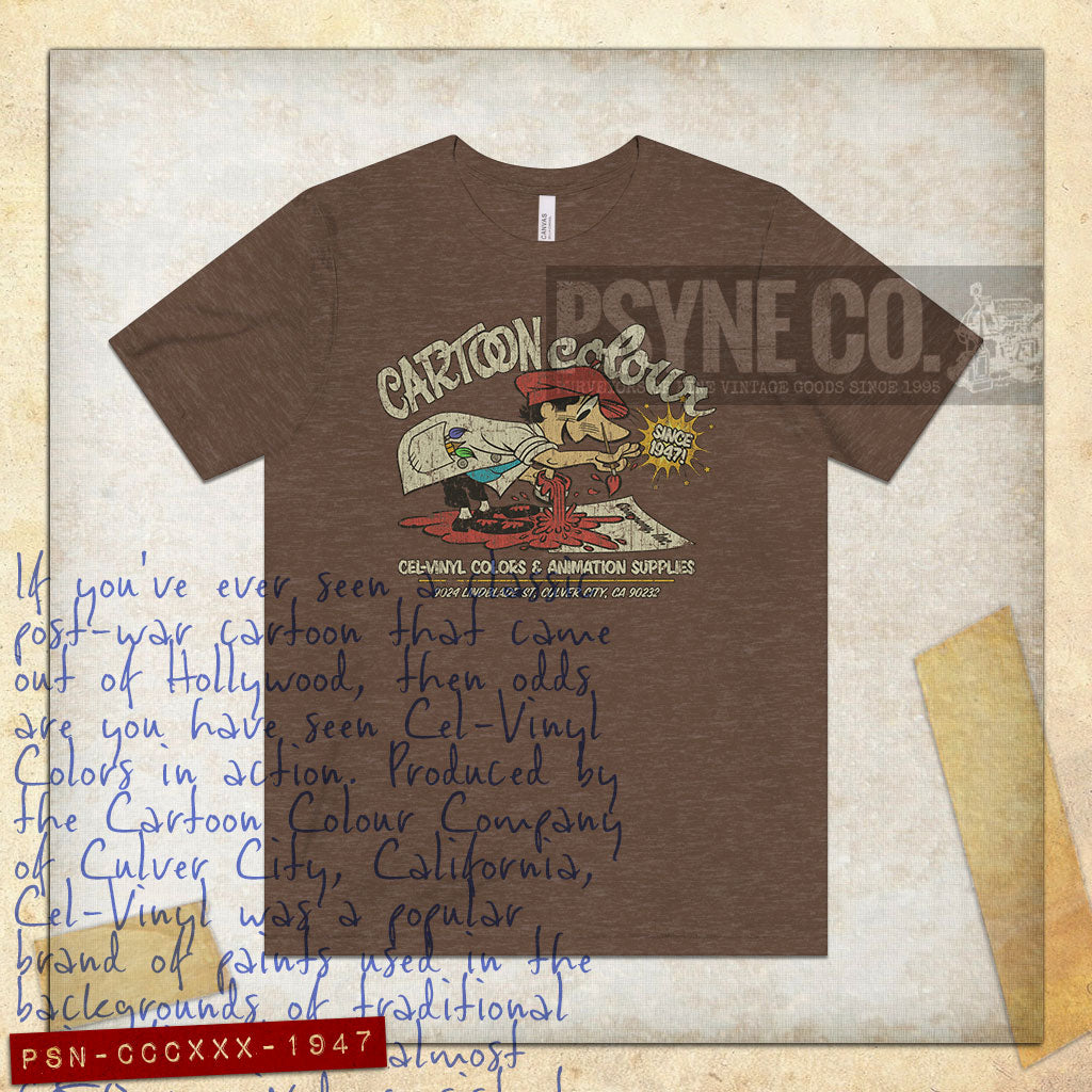 Cartoon Colour Company 1947 Vintage Men's T-Shirt