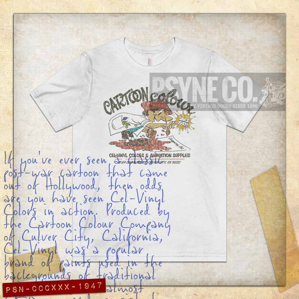Cartoon Colour Company 1947 Vintage Men's T-Shirt