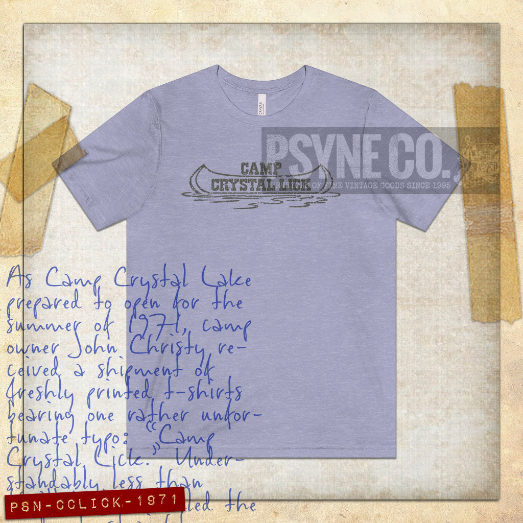 Camp Crystal Lick 1971 Vintage Men's T-Shirt