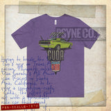 Cuda AAR Lime Light Green 1970 Vintage Men's T-Shirt
