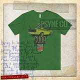 Cuda AAR Lime Light Green 1970 Vintage Men's T-Shirt