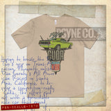 Cuda AAR Lime Light Green 1970 Vintage Men's T-Shirt