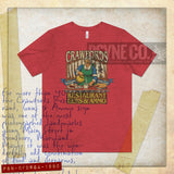 Crawfords Restaurant, Guns & Ammo 1980 Vintage Men's T-Shirt